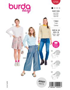 Modello di T-shirt - Burda 5705