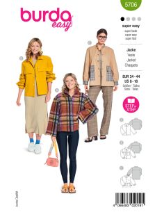 Modello di giacca - Burda 5706