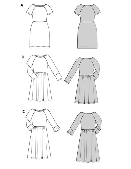 Modello di abito - Burda 5708