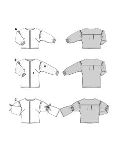 Modello di camicetta - Burda 5709 2