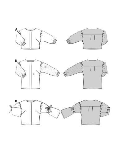Modello di camicetta - Burda 5709