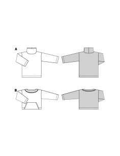 Modello di camicetta - Burda 5710 2