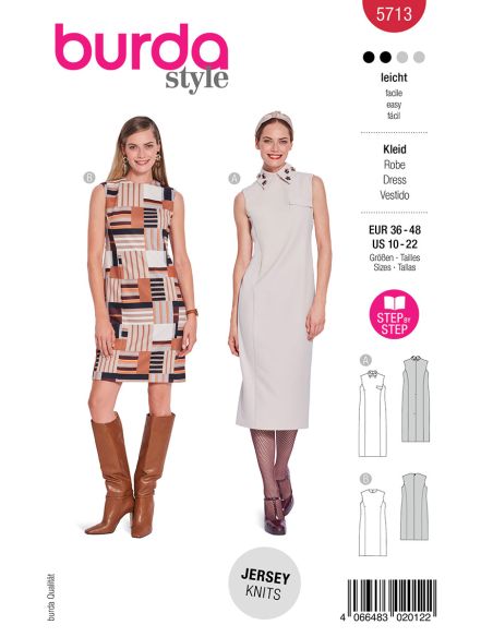 Modello di abito - Burda 5713