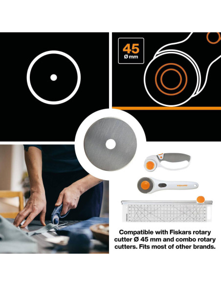 Lama rotante Fiskars Ø45 mm