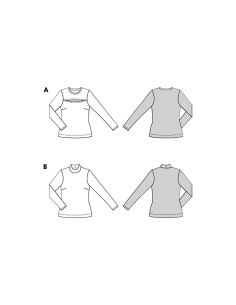 Modello di T-shirt - Burda 5717 2