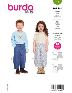 Modello di pantaloni - Burda 9199