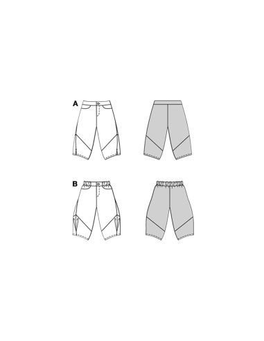 Modello di pantaloni - Burda 9199