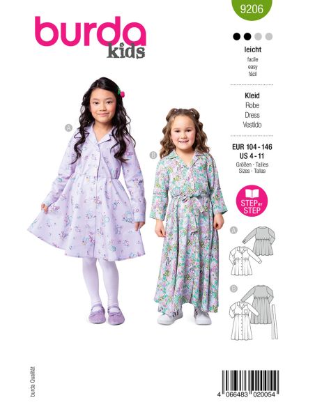 Modello di abito - Burda 9206