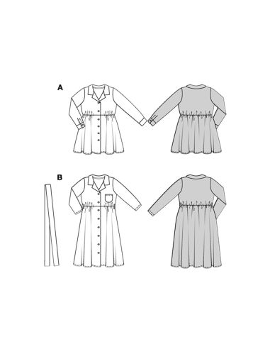 Modello di abito - Burda 9206