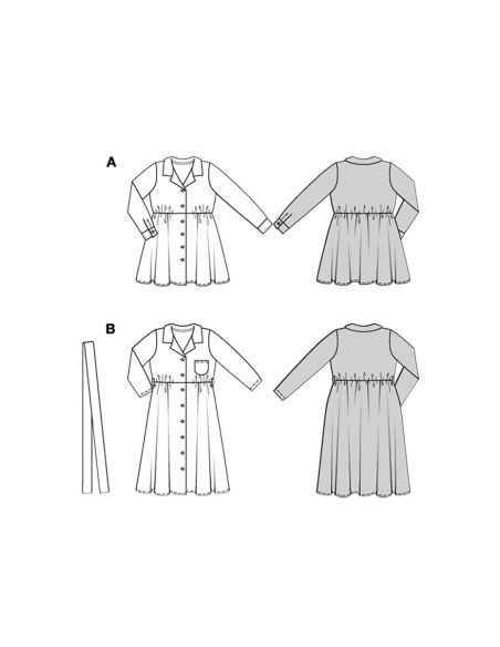 Modello di abito - Burda 9206