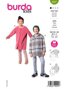 Modello di cappotto - Burda 9207