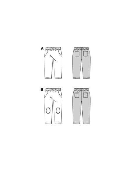Modello di pantaloni - Burda 9208