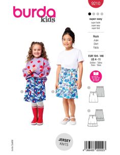 Modello di gonne - Burda 9210