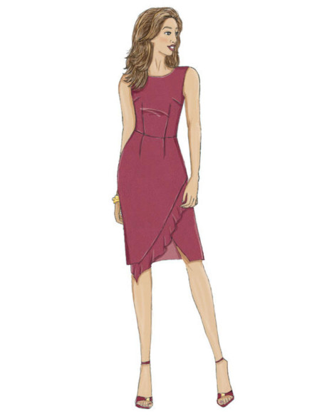 Modello di abito - Butterick 6515
