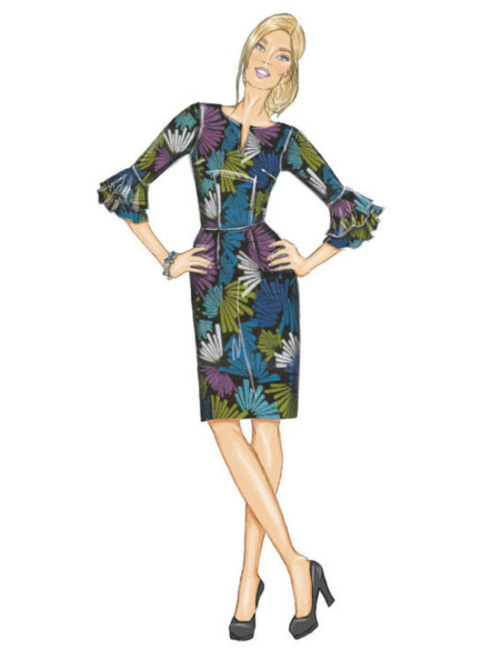 Modello di abito - Butterick 6515
