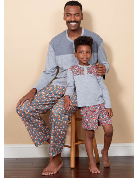 Modello per top, tunica, pantaloncini e pantaloni - Butterick 6531