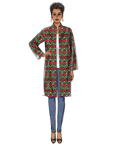 Modello di cappotto, tunica e pantaloni - Butterick 6534