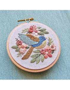 Kit da ricamo - Bluebird Sampler