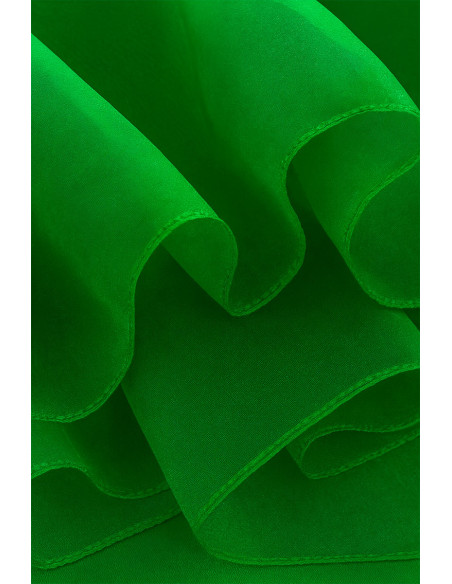 Tessuto organza - Verde