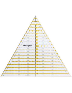 Regola patchwork Omnigrid triangolo 60° 20 cm 2