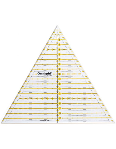 Regola patchwork Omnigrid triangolo 60° 20 cm