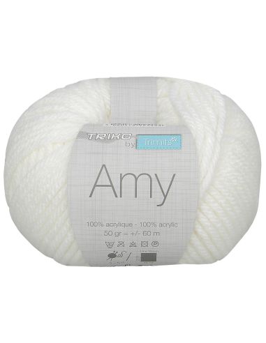 Confezione di 4 gomitoli di filati da maglia Amy