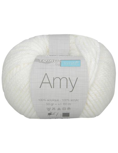 Confezione di 4 gomitoli di filati da maglia Amy