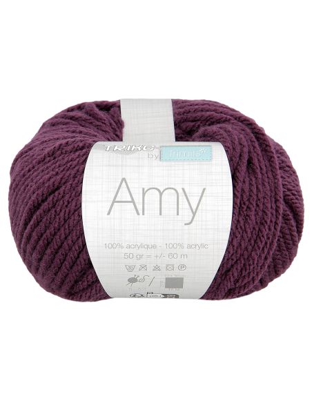 Confezione di 4 gomitoli di filati da maglia Amy