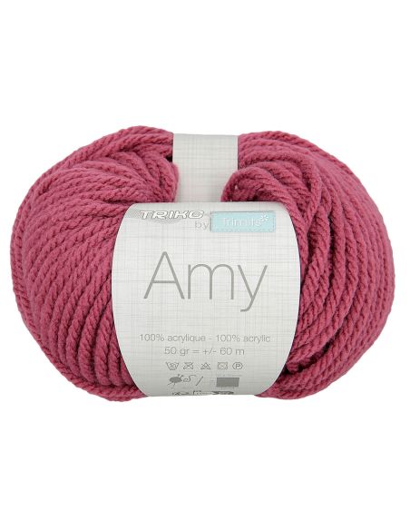 Confezione di 4 gomitoli di filati da maglia Amy