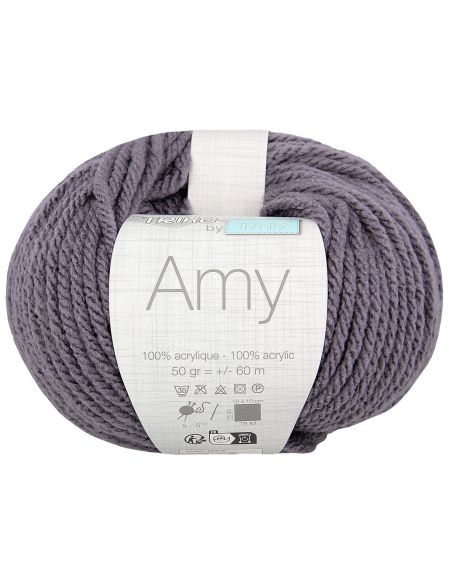 Confezione di 4 gomitoli di filati da maglia Amy