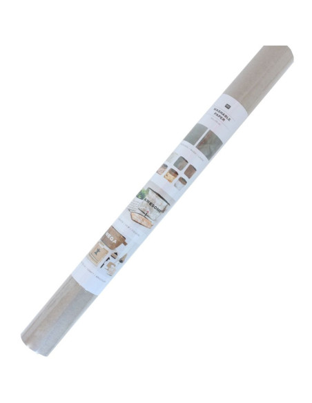 Rotolo di carta vegana grigia - 50 x 100 cm