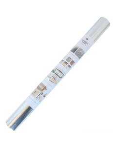 Rotolo di carta vegana argento - 50 x 100 cm
