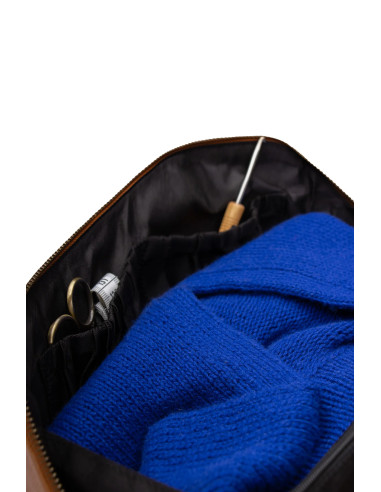 Borsa a tracolla Muud Cleo midi - Whisky