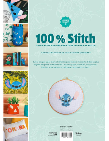 Libro 100% Stitch - Speciale hobby creativi