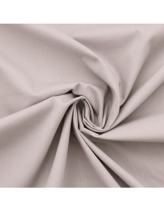 Tessuto popeline di cotone - Grigio argento
