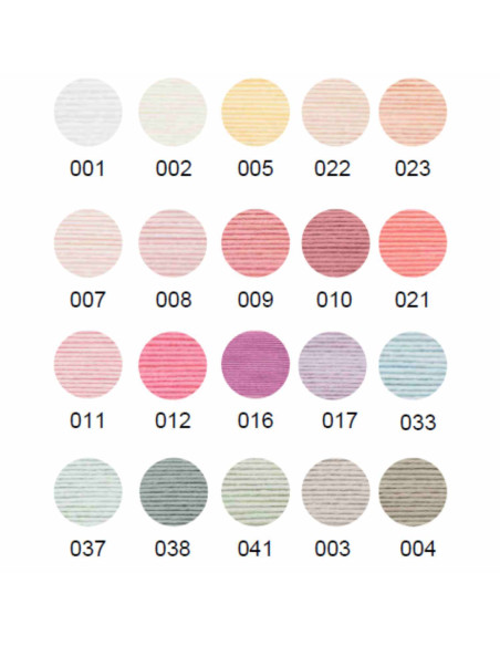 Coffret 20 pelotes de coton Ricorumi - Pastel