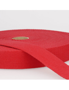Cinghia di cotone per borse - Rosso