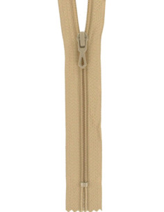 Cerniera lampo in nylon - Beige antilope