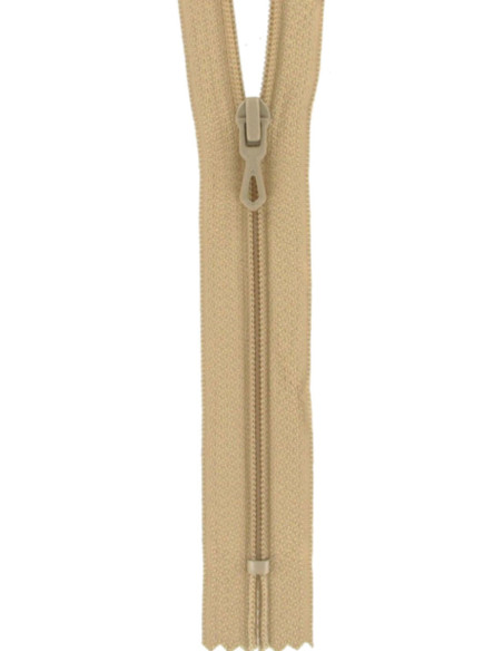 Cerniera lampo in nylon - Beige antilope