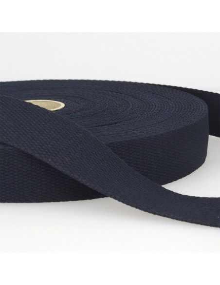 Cinghia in cotone per borse - Blu marino