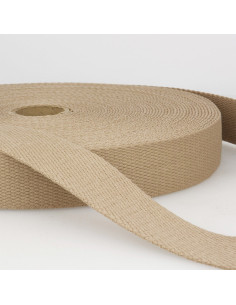 Cinghia in cotone per borse - Naturale
