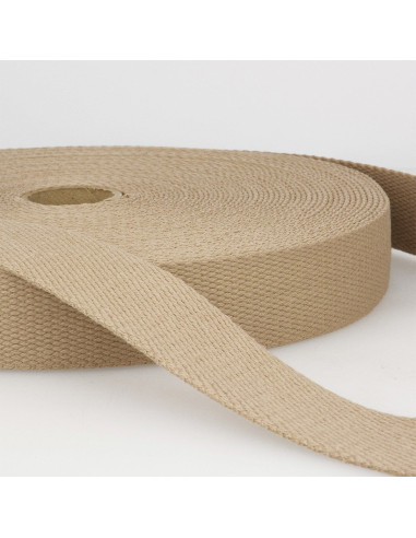 Cinghia in cotone per borse - Naturale