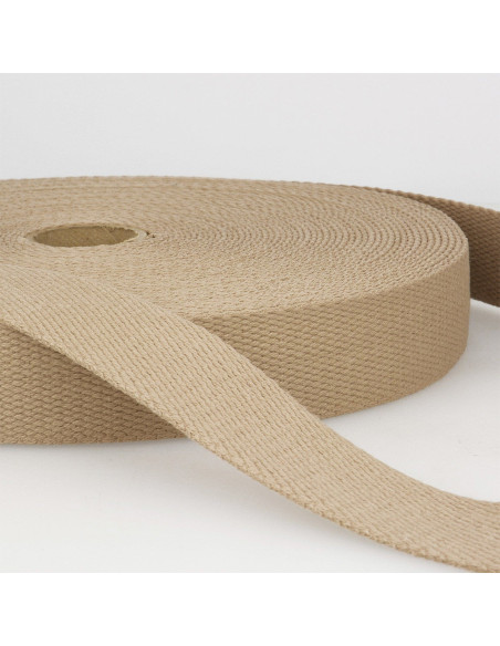 Cinghia in cotone per borse - Naturale