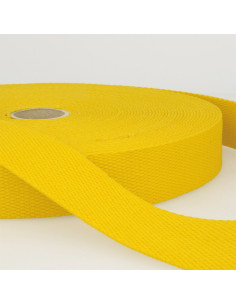 Cinghia in cotone per borse - Giallo