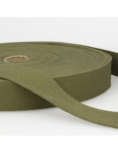 Cinghia in cotone per borse - Kaki