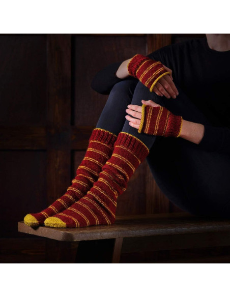 Kit da maglia Harry Potter – Calzini e Guanti Senza Dita Grifondoro