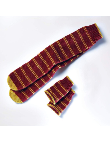 Kit da maglia Harry Potter – Calzini e Guanti Senza Dita Grifondoro