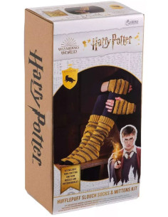 Kit di maglieria Harry Potter – Calzini e Guanti Senza Dita Tassorosso 2