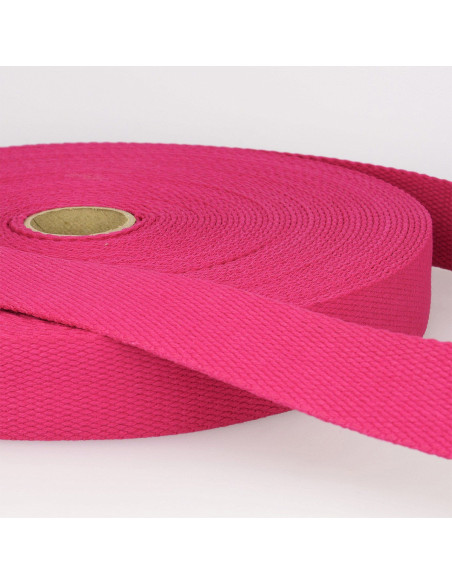 Cinghia in cotone per borse - Fucsia