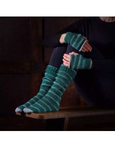 Kit di maglieria Harry Potter – Calzini e Guanti Senza Dita Serpeverde